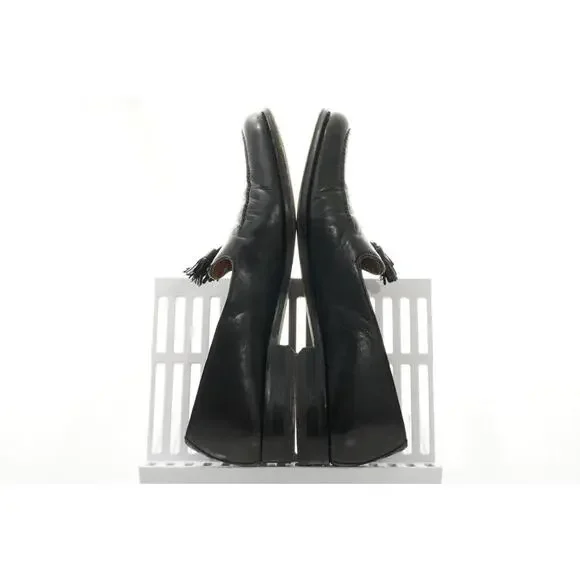 Peter Huber Leather Tassel Slip On Loafers Men display picture 2